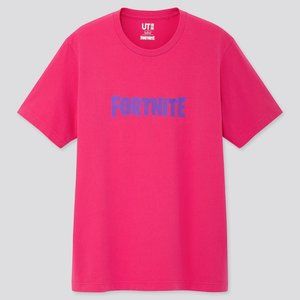NWT Pink Fortnite Tee from Uniqlo Large